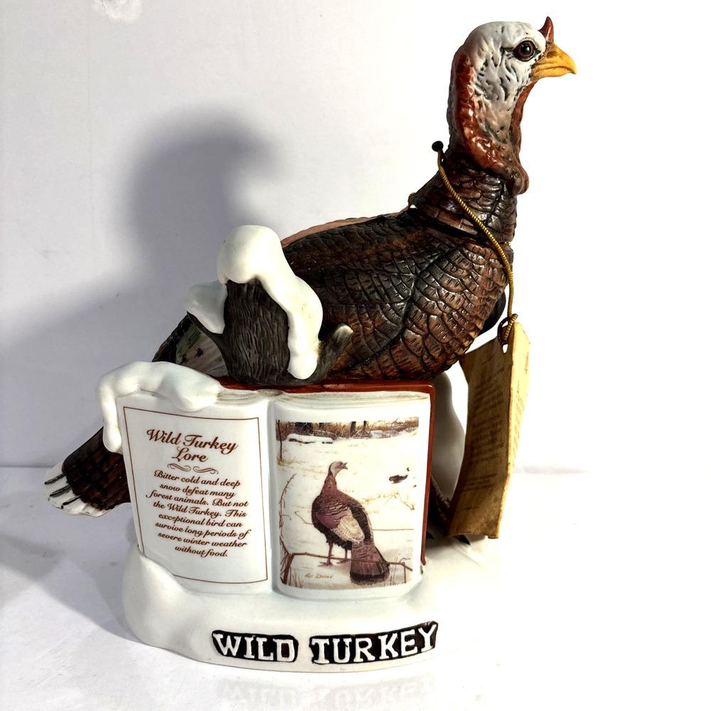 Vintage Wild Turkey Decanter Austin Nichols Winter Series No 2 Limited Edition
